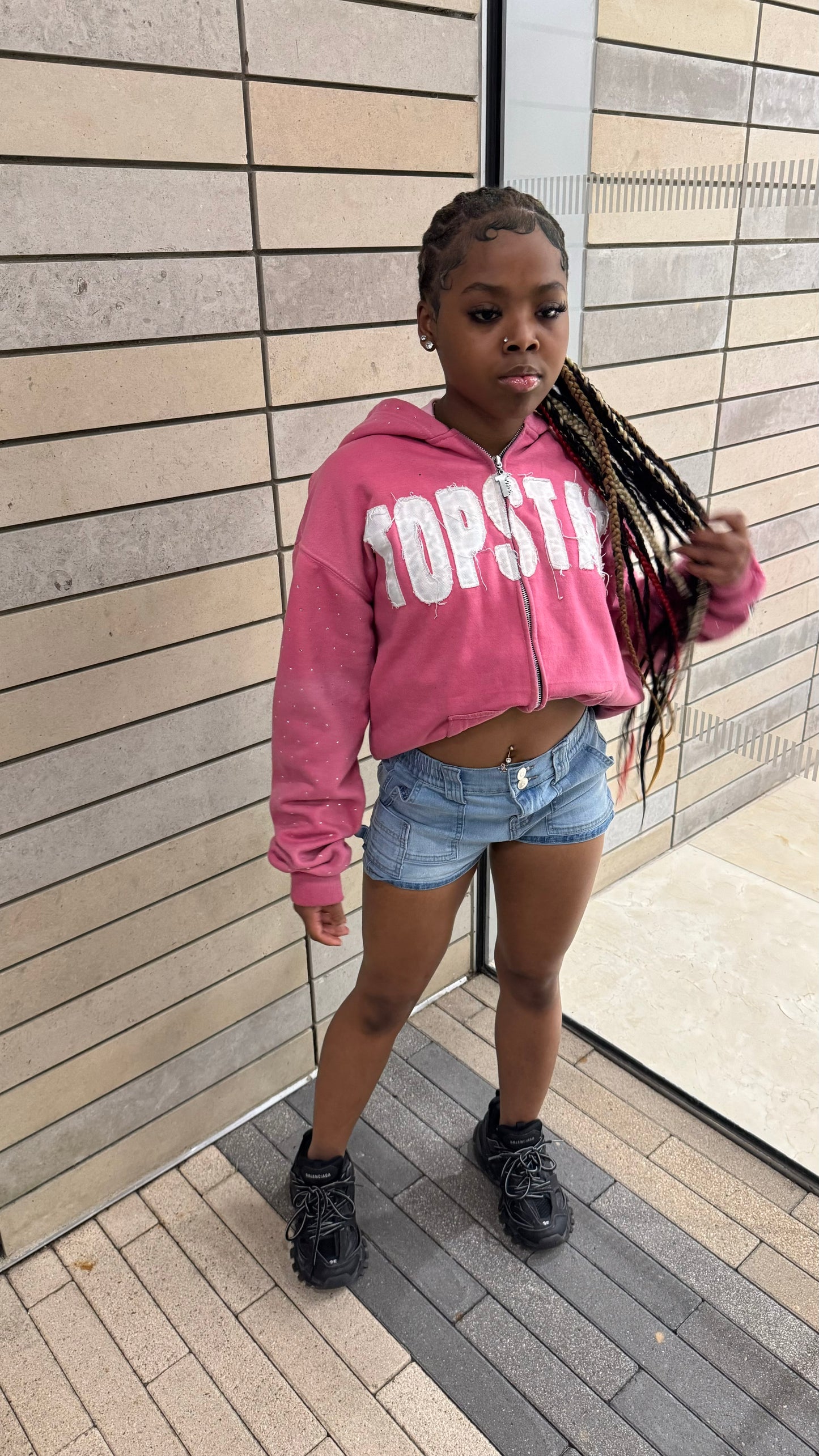 "Fly Individuals" Zipup (Pink)