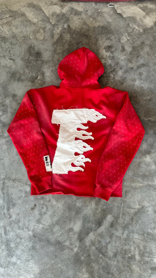 Vie Enchantée Zip Up (Red)