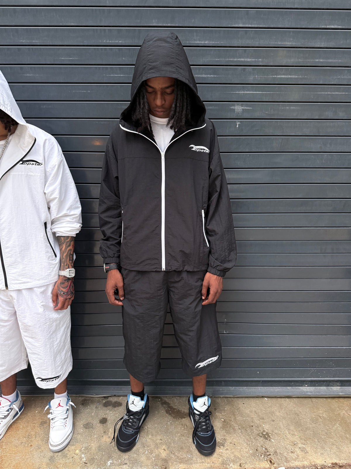 Windbreaker Set Black