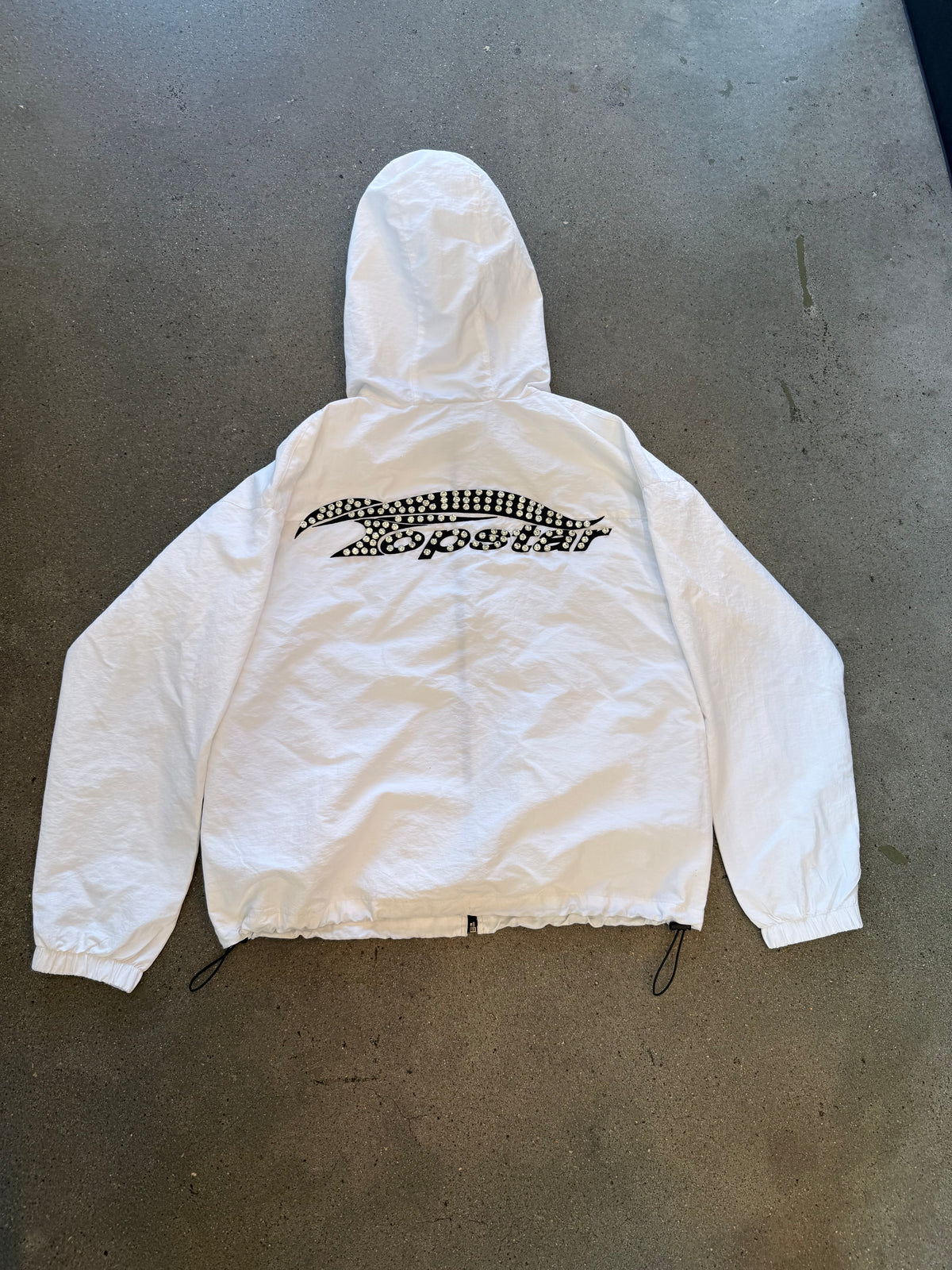 Windbreaker Jacket White