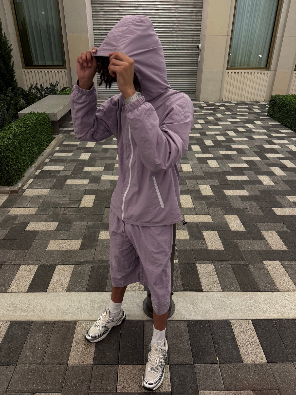 Windbreaker Set Purple