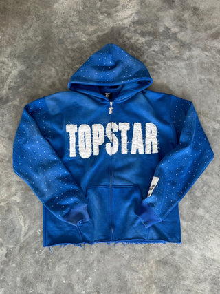 Vie Enchantée Zip Up (Blue)