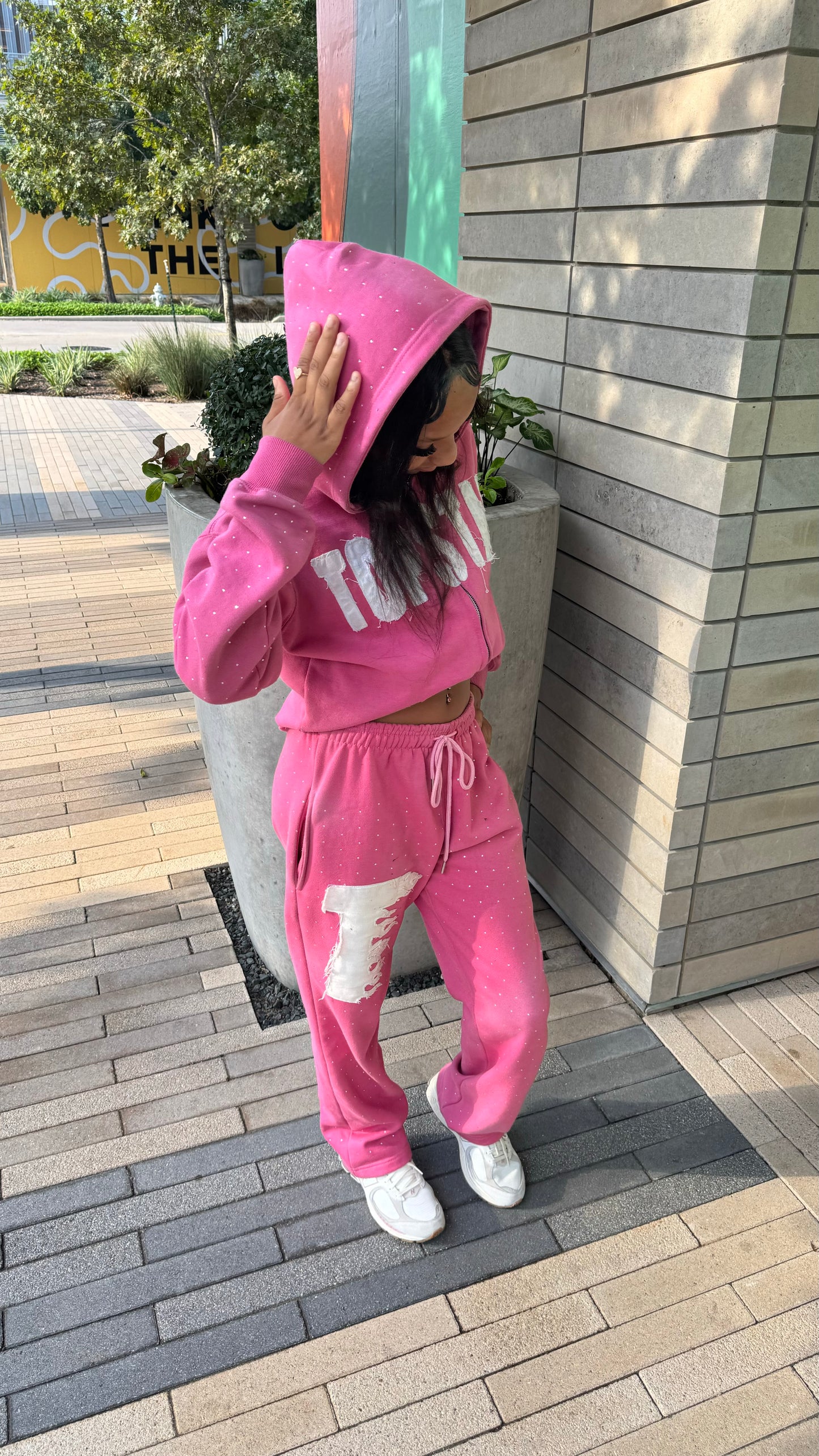 "Fly Individuals" Sweats (Pink)