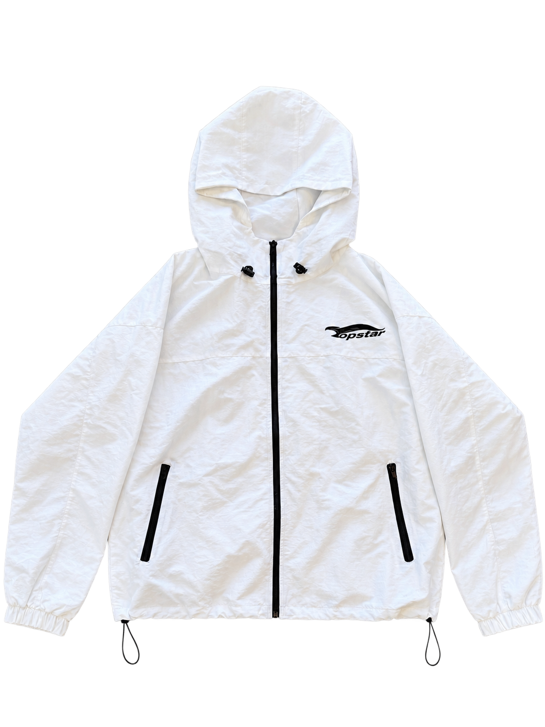 Windbreaker Jacket White
