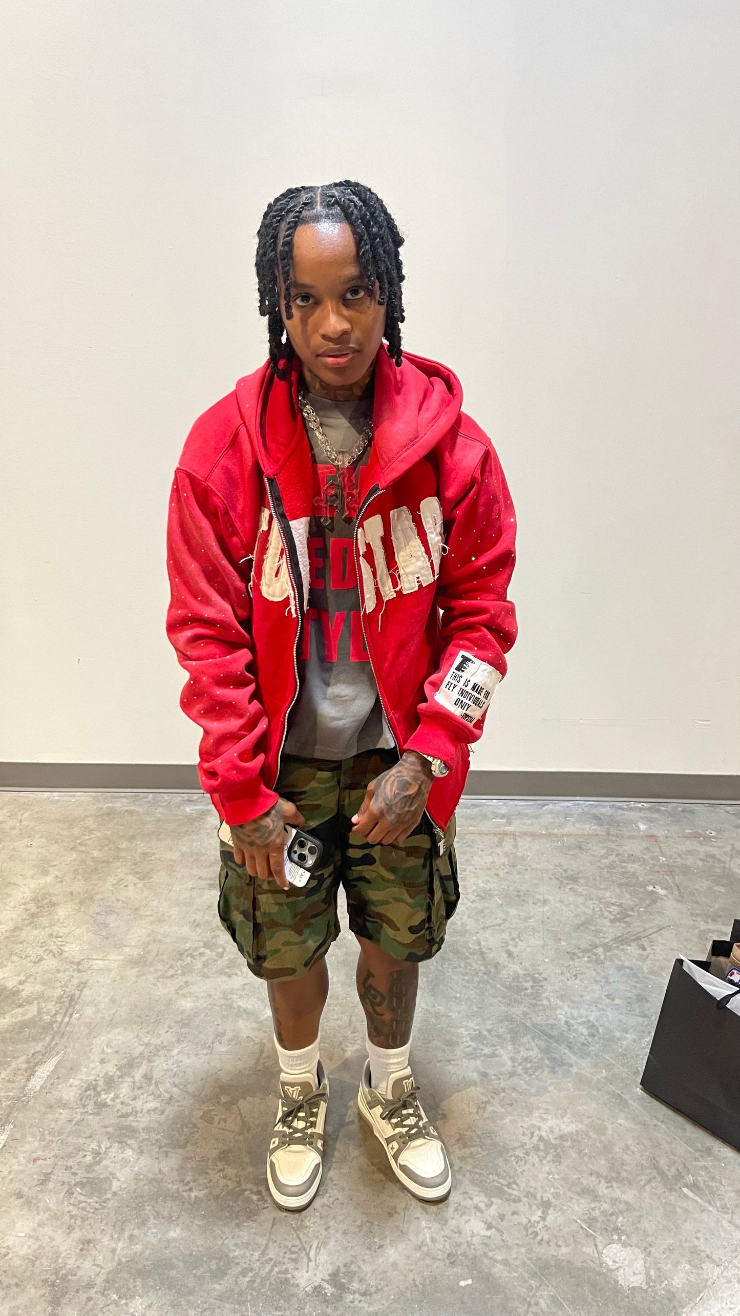 "Fly Individuals" Zipup (Red)