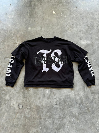 Vie De Luxe Long Sleeve Tee
(Black)