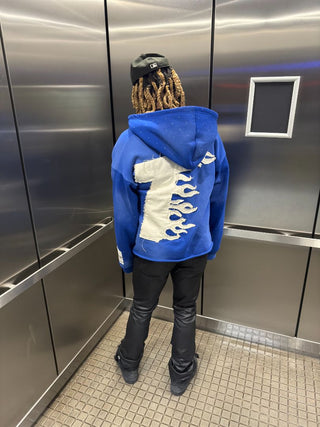 Vie Enchantée Zip Up (Blue)