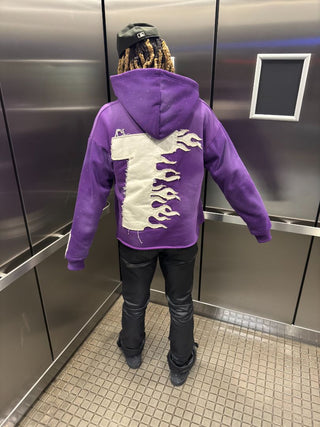 Vie Enchantée Zip Up (Purple)