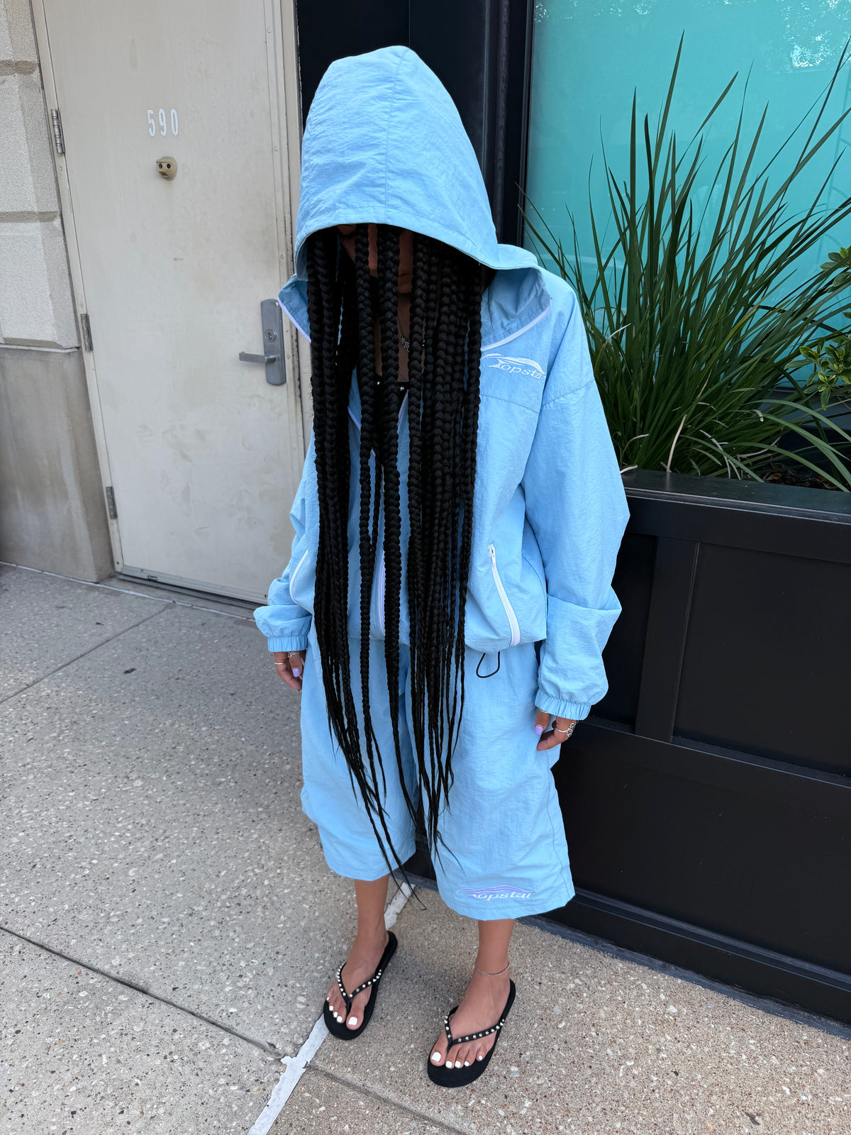 Windbreaker Set Blue