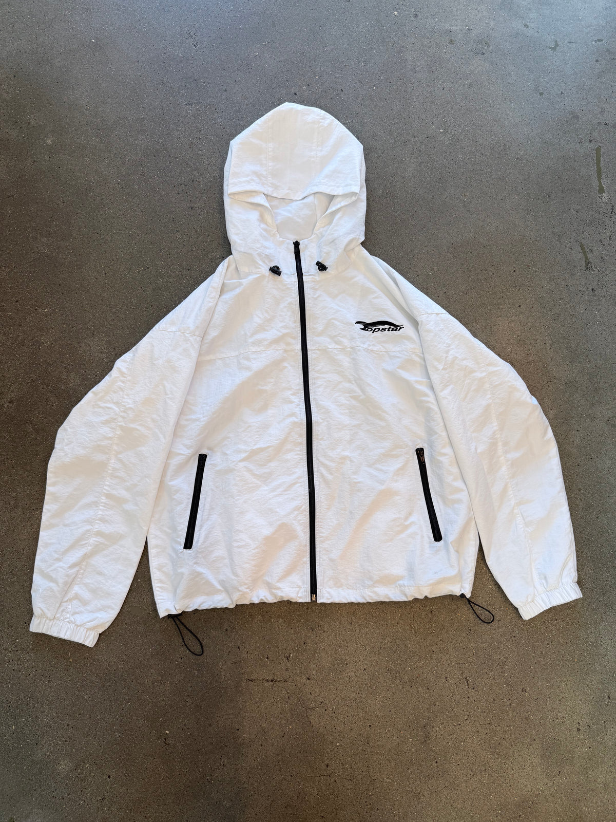 Windbreaker Jacket White