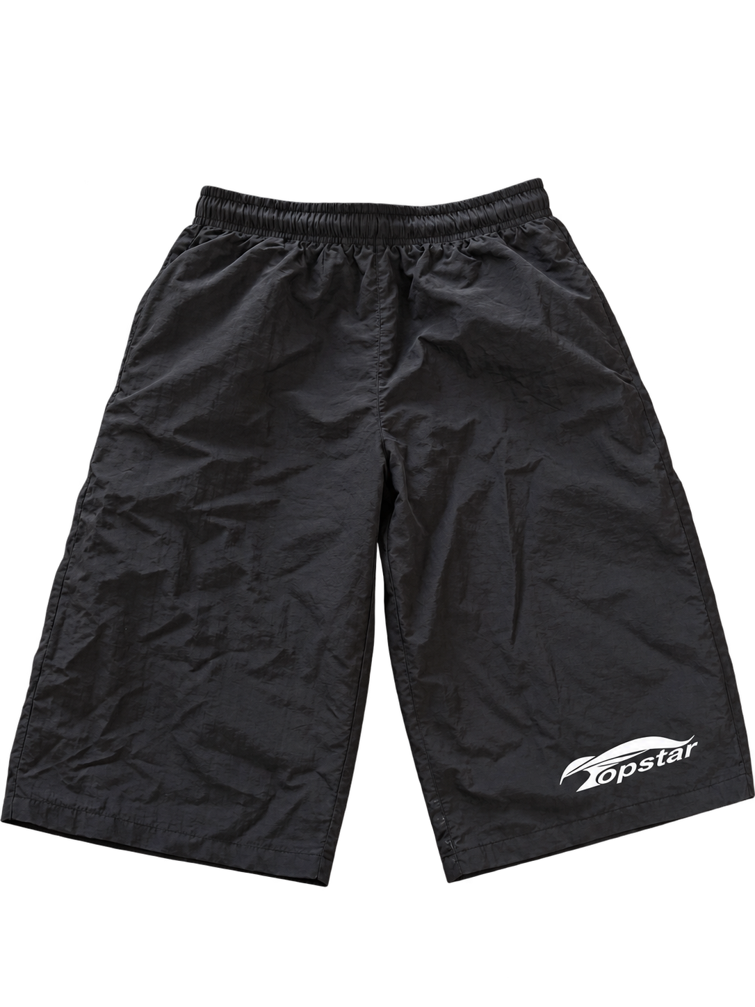 Windbreaker 3/4 Shorts Black