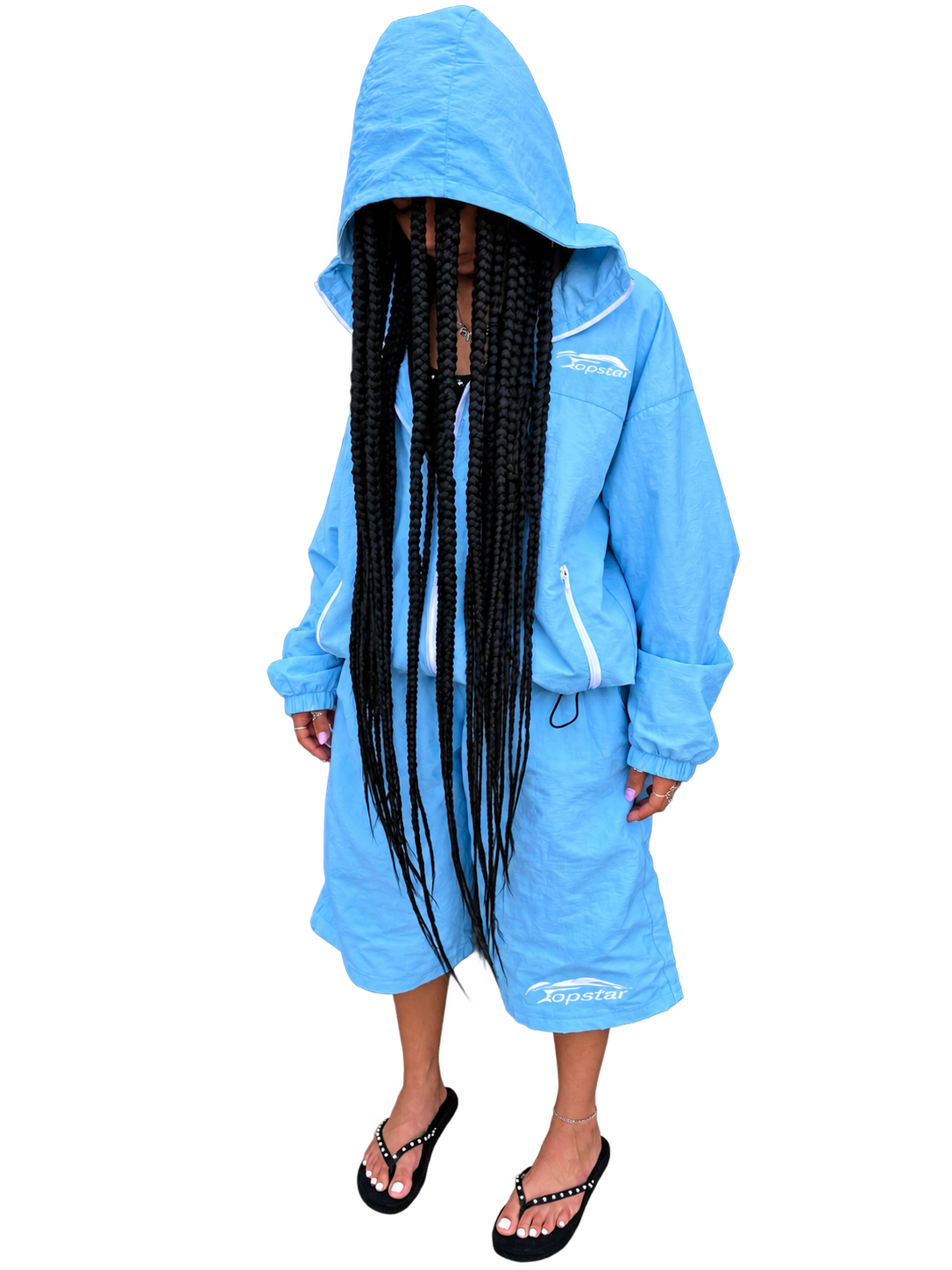 Windbreaker Set Blue