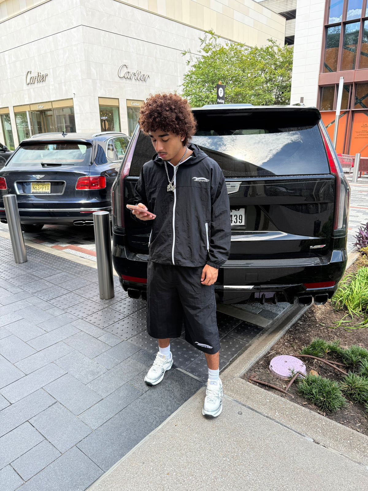 Windbreaker Set Black