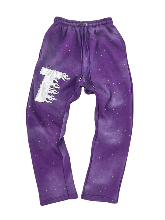 Vie Enchantée Sweats - Purple